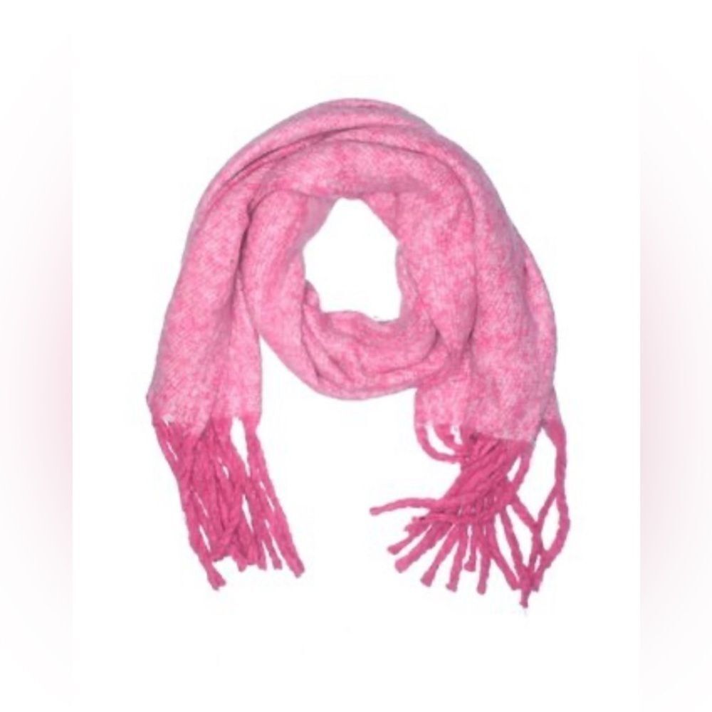 Urban Outfitters Hot Pink Oversized Fluffy Scarf